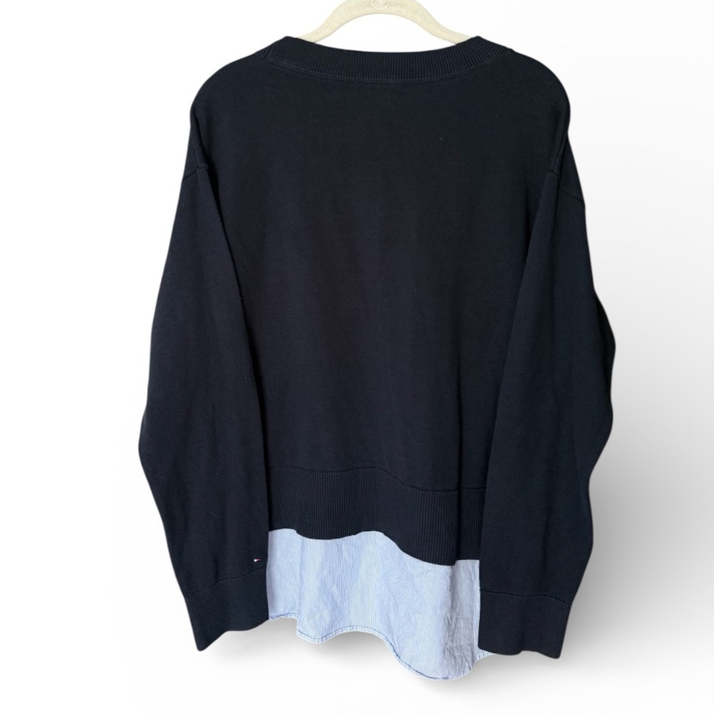 Tommy Hilfiger Women’s Layered Look Sweater – Size Large - Picture 2 of 3